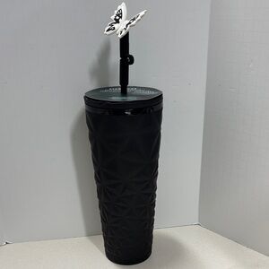 Starbucks Black Tumbler with Glow Lid